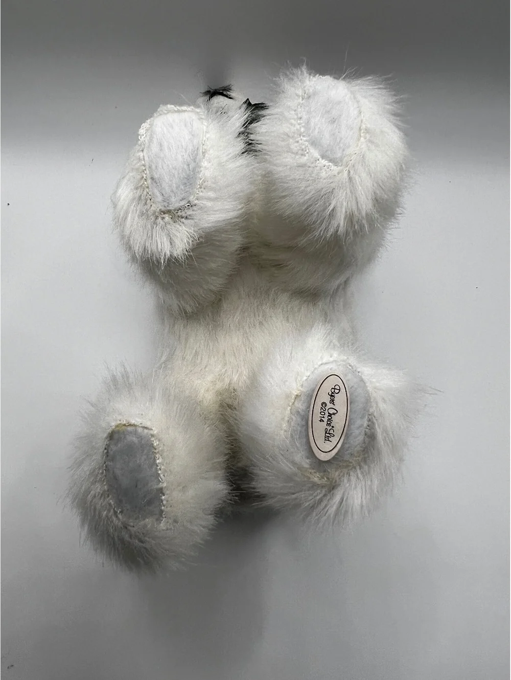 2014 Beyers Choice Hard Plush Christmas Polar Bear little beard